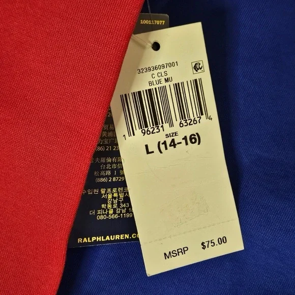 KID’S POLO BY RALPH LAUREN  COLOR-BLOCKED ZIP-UP HOODIE - Picture 7 of 12